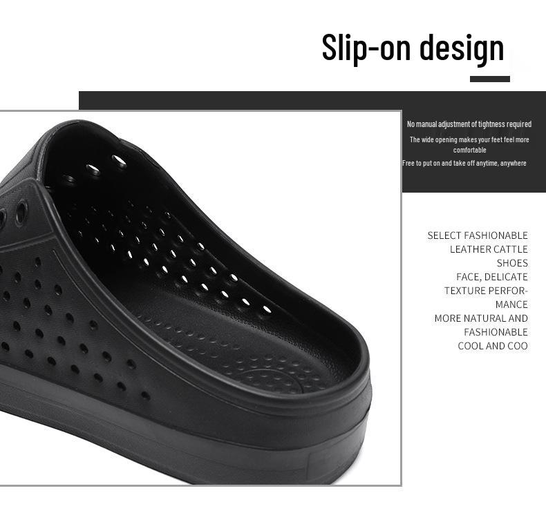 Sandalias de Verano con Agujeros LUCHI: Zapatos Casuales Transpirables, Antideslizantes, de Suela Suave, Resistentes al Agua para Hombres y Mujeres