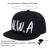 Unisex NWA Letter Embroidery Hip-hop Hats Outdoor Adjustable Casual Baseball Caps Sunscreen Hat
