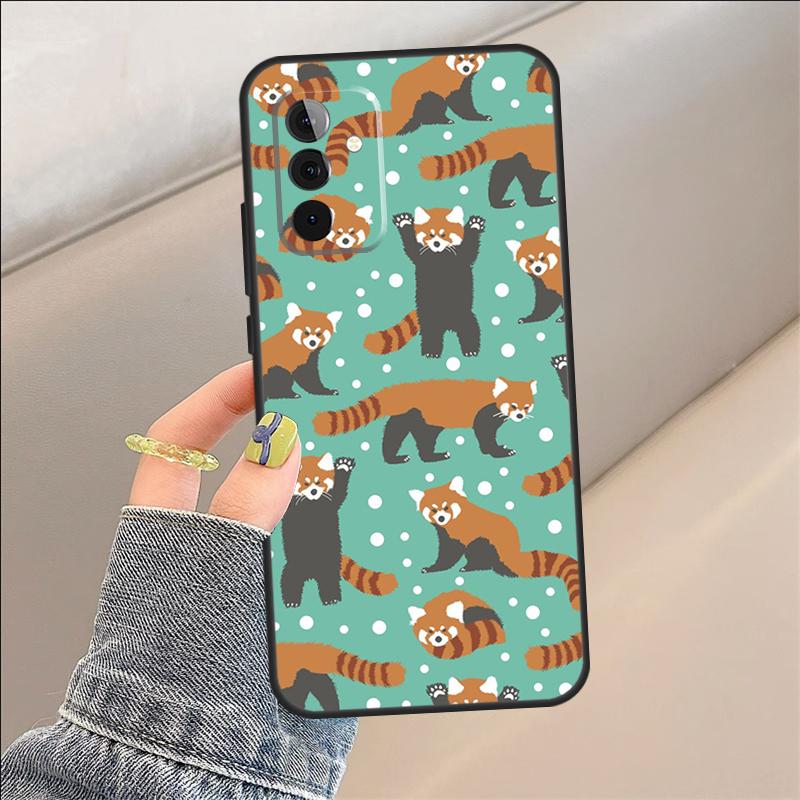 Red Panda Case For Samsung Galaxy A35 A15 A55 A53 A33 A13 A36 A56 A26 A16 A22 A32 A52 A54 A34 A05 A06