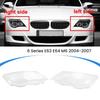 ABLZ-For BMW 6 Series E63 E64 M6 2004-2007 Car Headlight Cover Headlamp Glass Lens Lamp Shade Shell