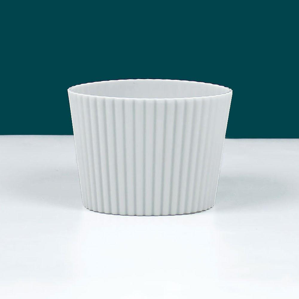 Silicone World Silicone Anti scalding Anti Slip Coffee Cup Cover Universal Tapered Thread Cup Sleeve Mug Ceramic Glass Cup Cover