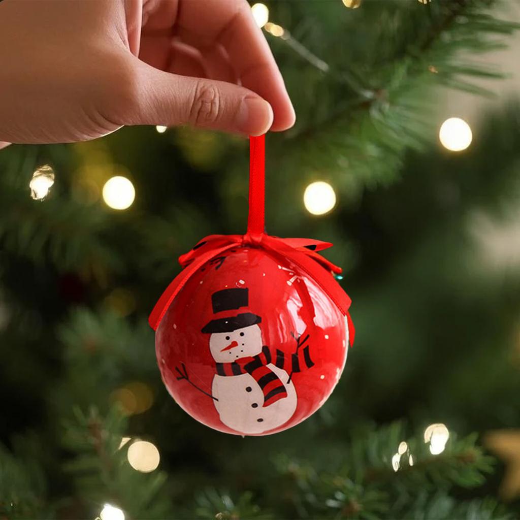 Christmas Hanging Ornament Balls Decorative Hanging Decorations For Tree Ornaments Window Indoor & Outdoo