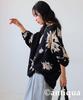 antiqua Dolman Knit Long Free Size Black Women's Top, Sleeve, PN-00466, 05,