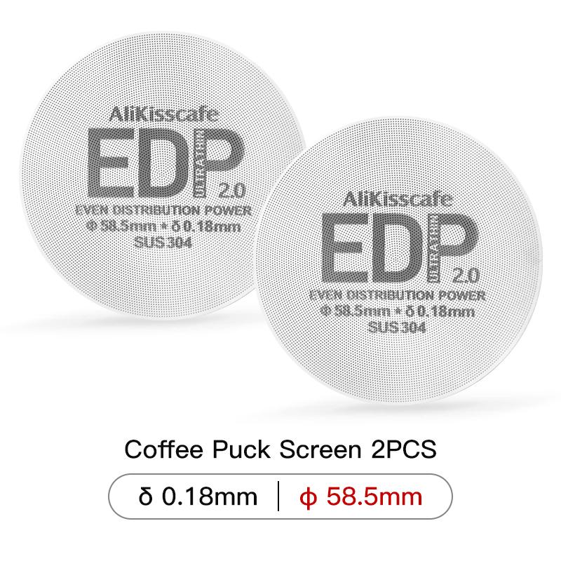 Alikisscafe Espresso Puck Screen Filter 51mm 53.5mm 58.5mm 57mm For Delonghi Breville Portafilter Barista Tools Coffee Accessory