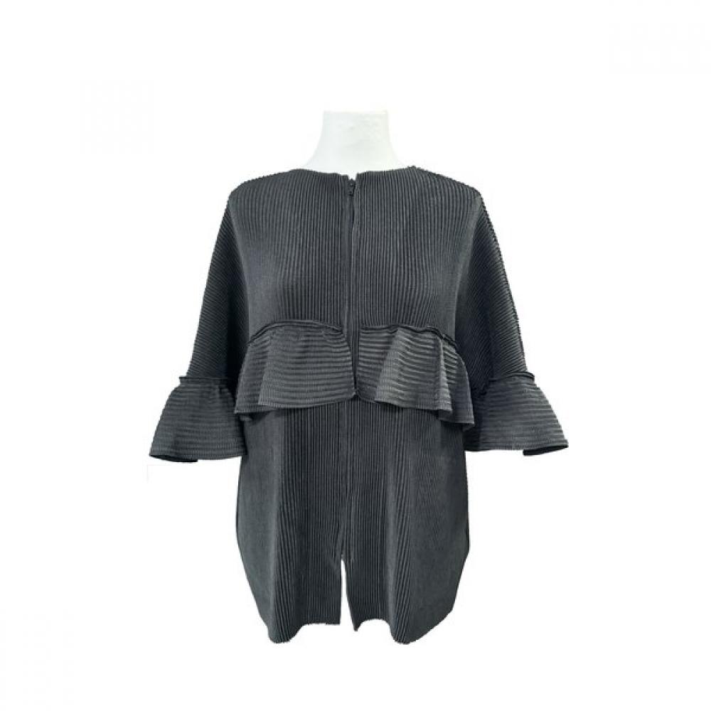 Specchio Frill Front Zip Jacket 451 481