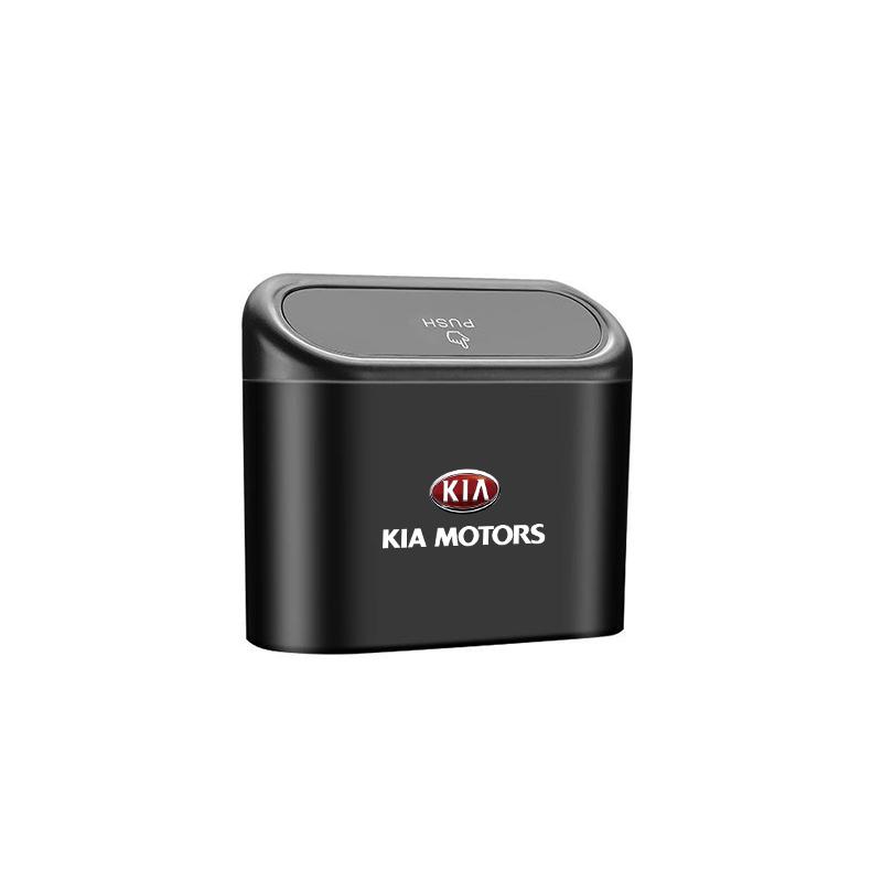 BTQNM1 Car Trash Bin Storage Box Hanging Trash Interior Accessories For KIA K9 Sportage Niro K5 Carnival EV6 EV9 EV3 K8 Stinger Forte