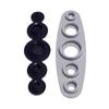 Durable Universal Tool for Cover Button, Size 11-29 Mm, Silicone Universal Tool for Cover Buttons Self Cover Button Tool