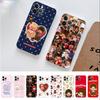 Cute M-Monchhichi Phone Case For IPhone 11 13 16 12 17 14 15 Pro Max Plus Soft Clear Back Cover Coque