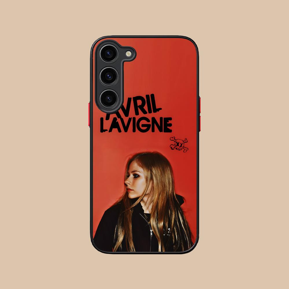 Avril Lavigne Silicone Mobile Phone Case for Samsung Galaxy S26 S25 S24 S23 S22 S21 Plus FE Ultra Colorful Cover