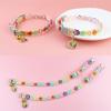 Pet Supplies Ins Style Colorful Lace Flower Collar Bell Cat Puppy Neck Collar