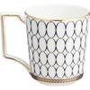 Wedgwood Officiële Bruiloftsinpakking Renaissance Goud Mokbeker Paar 300ml Roze Blauw Servies Cadeau Feest Cadeau Paar Geïmporteerd Product