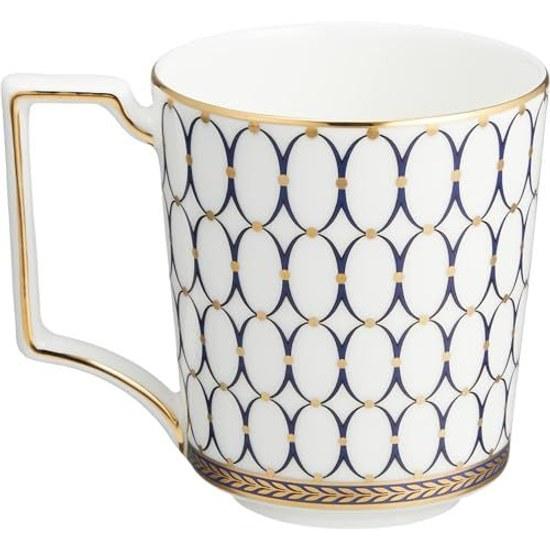 Wedgwood Officiële Bruiloftsinpakking Renaissance Goud Mokbeker Paar 300ml Roze Blauw Servies Cadeau Feest Cadeau Paar Geïmporteerd Product