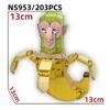 Tung Tung Tung Sahur Figure Building Blocks Tralalero Tralala Shark Toy Figure Lirili Larila Toy Bombardiro Crocodilo Gift