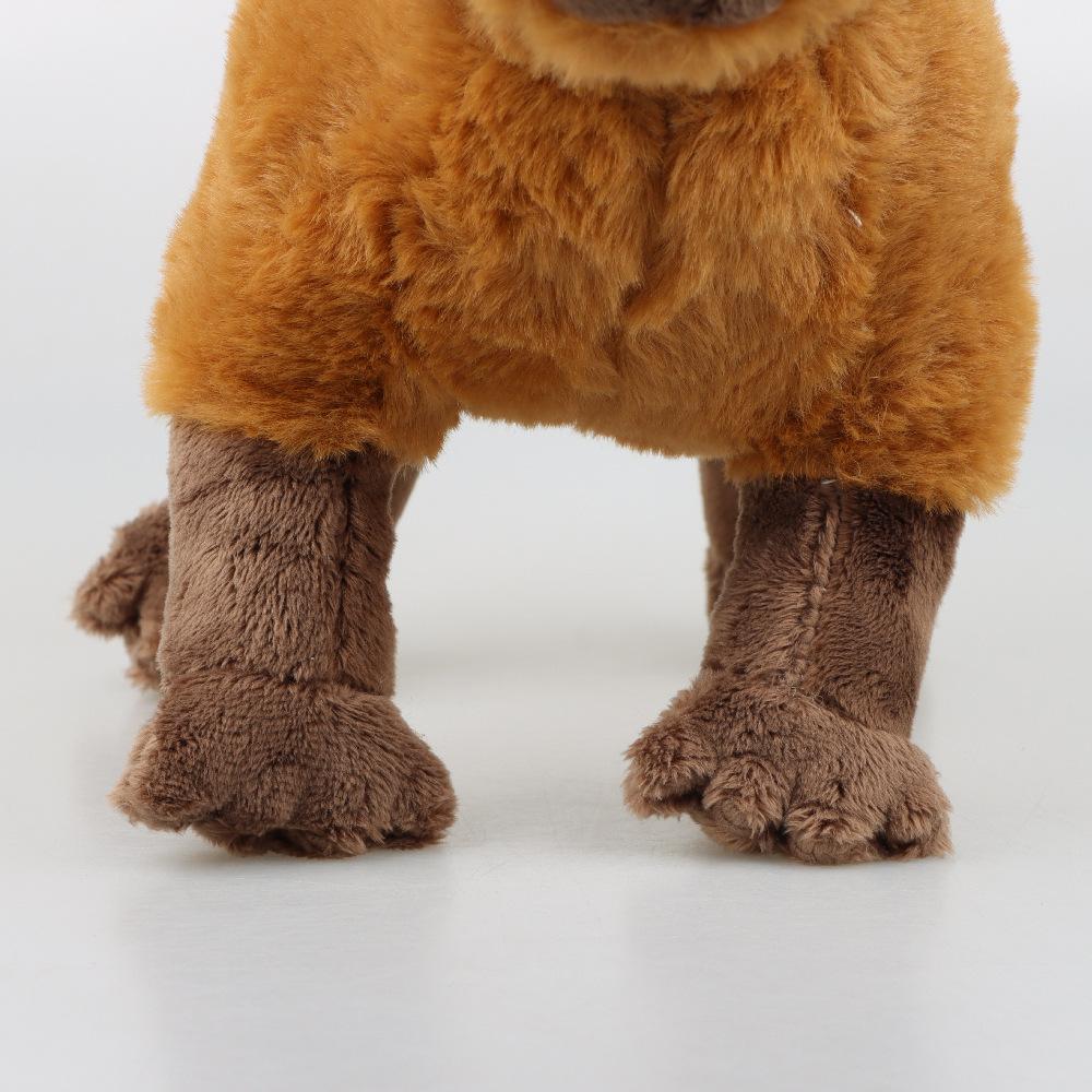 Simulation Capybara: A Plush Toy Made Of Water Dolphins, Mice, Rabbits, Fur, Moles, And Other Animals
