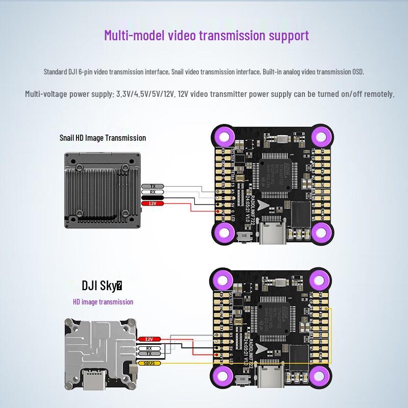 HSKRC F722 Flight Controller