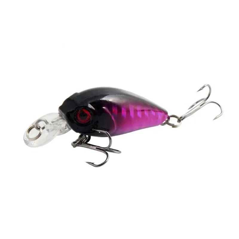 

4.5cm 4g 1pcs Mini Minnow Fishing Lure Crank Wobblers Hard Bait Jig TopWater SwimBait Crankbait Carp Bass Pesca Fishing Tackle