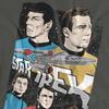 Star Trek Unisex Adult Illustrated Crew T-Shirt