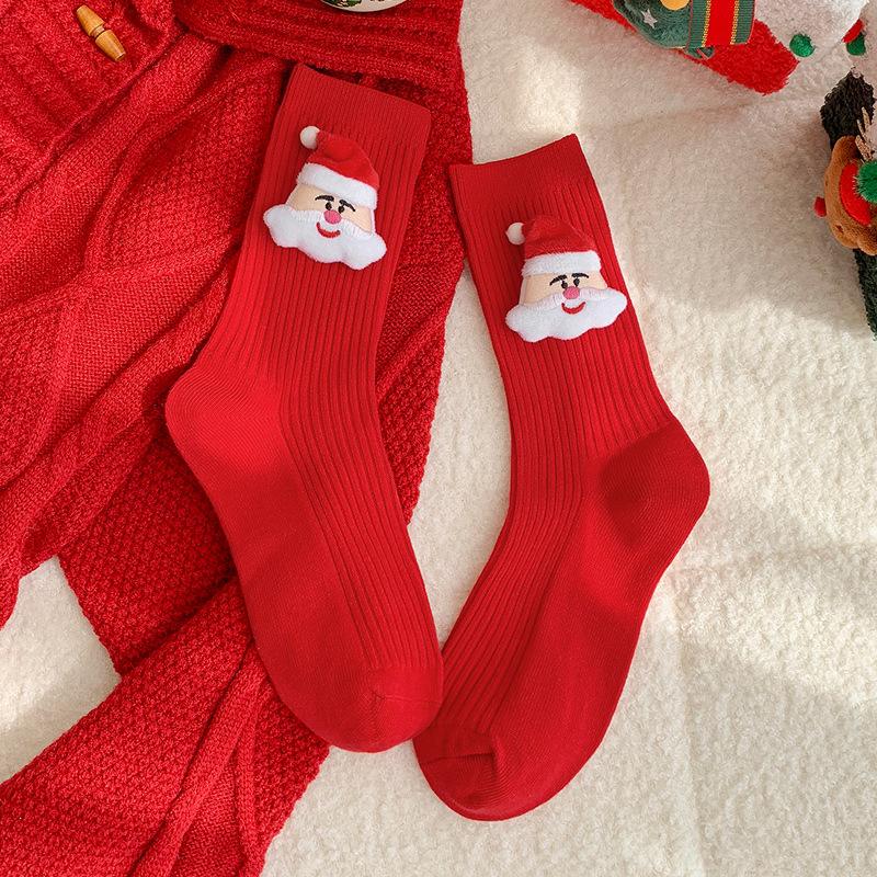 

Latest 3D Knitted Christmas Cute Socks Cozy Thick Warm Plush Socks ideal for Women Teen Children Home Winter Holiday Christmas Latest Year Gift Idea