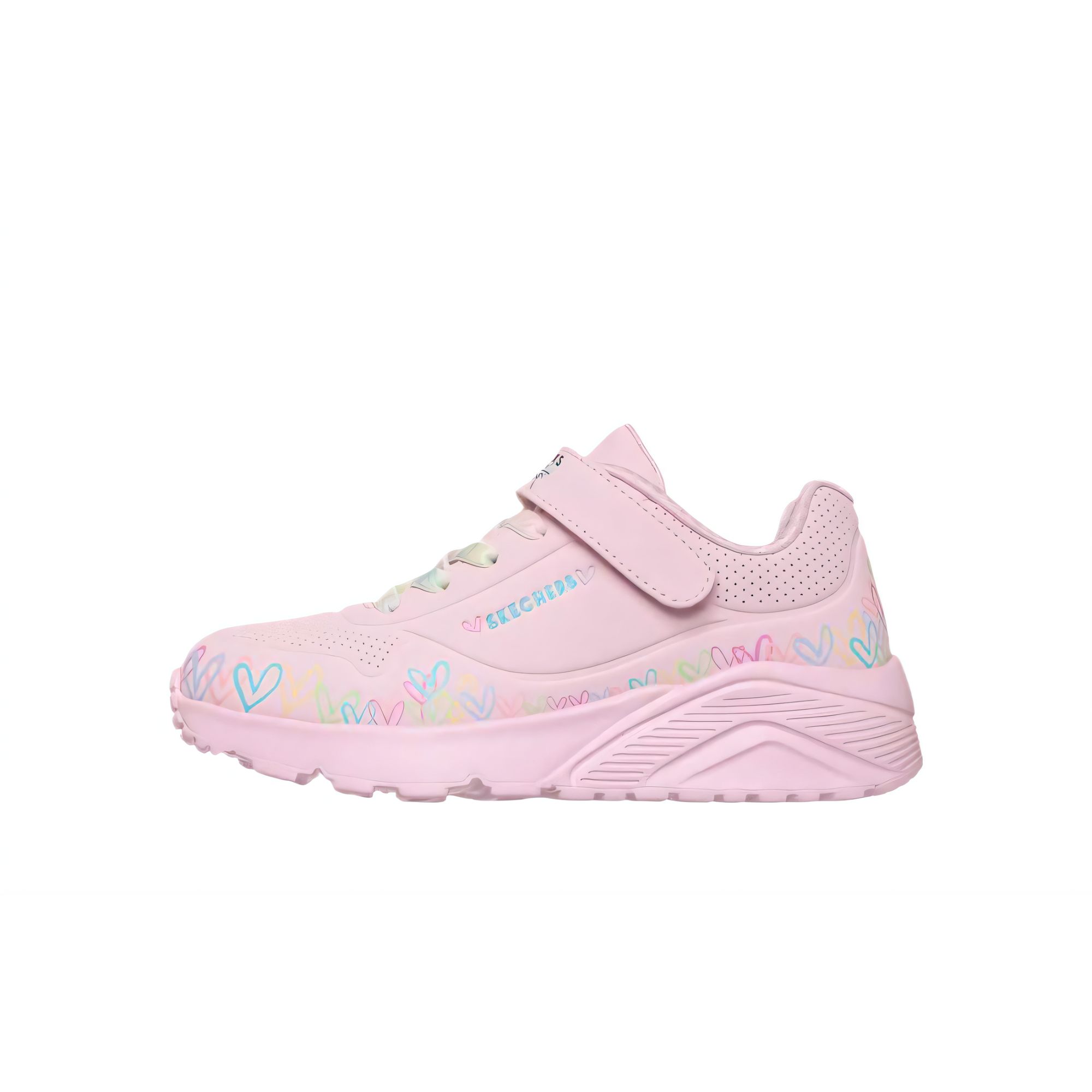 Skechers JGoldcrown X  Uno Lite Casual Shoes Kids sneakers Light-Pink 314091L-LPMT 34