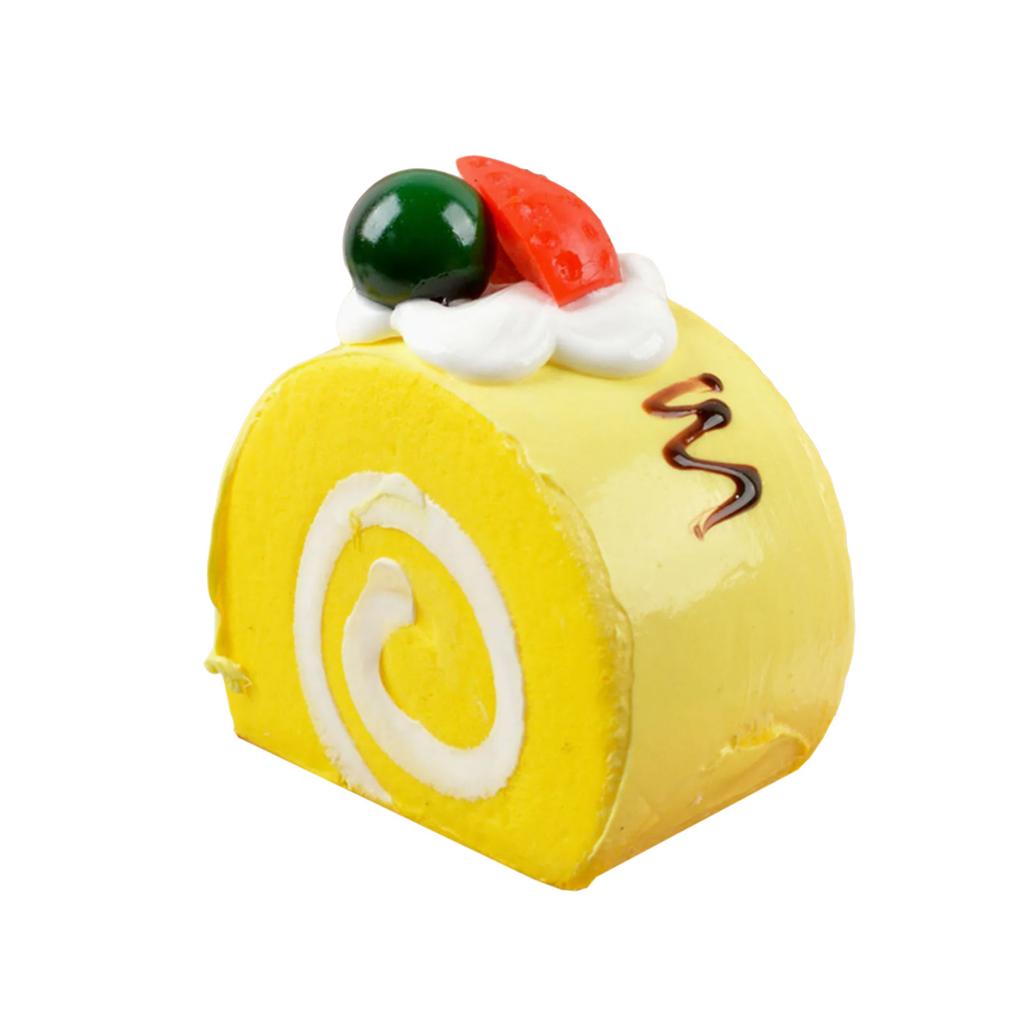 Soft Rollback Cake Fridge Magnets Convenient Storage with Magnetic Design Ideal for Family Gatherings for Whiteboards