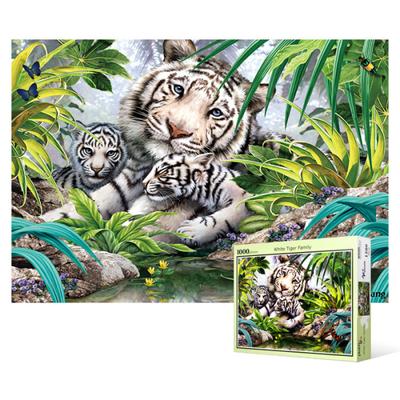 1000 Piece Jigsaw Puzzle - Baekho Family 2, Popular Korean Puzzle