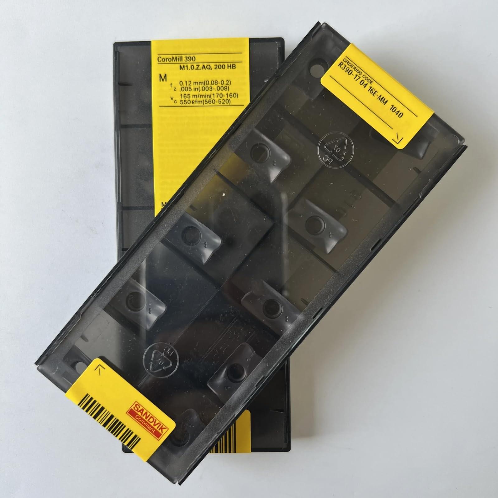 

Original Sandvik / R390-170416E-MM 1040 /CNC lathe carbide blade tool 10 Pcs