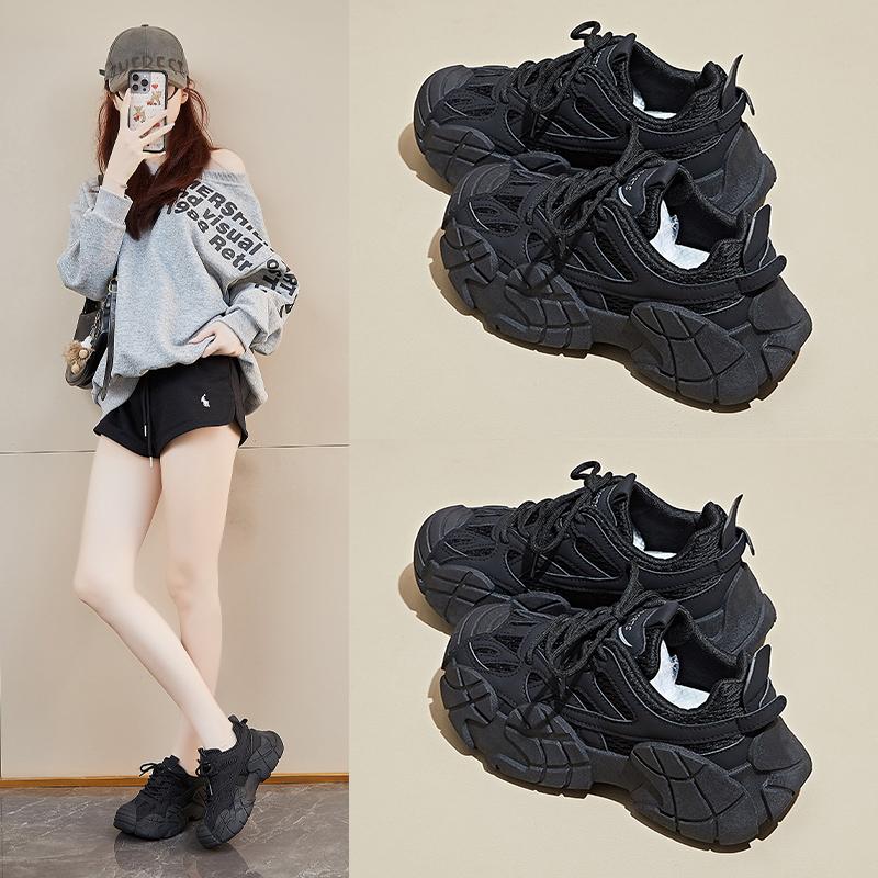 Fashion 2025  Must-have for women Man Casual Sports Shoes Clean Lines Classic Shoe Shape Simple and Versatile with A 5cm Height Increase