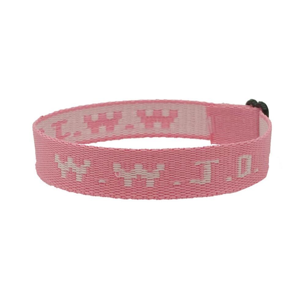 WWJD Colorful for Women Men Bracelets What Wound Jesus Do Adjustable Bracelets Inspirational Christian Jewelry Gifts
