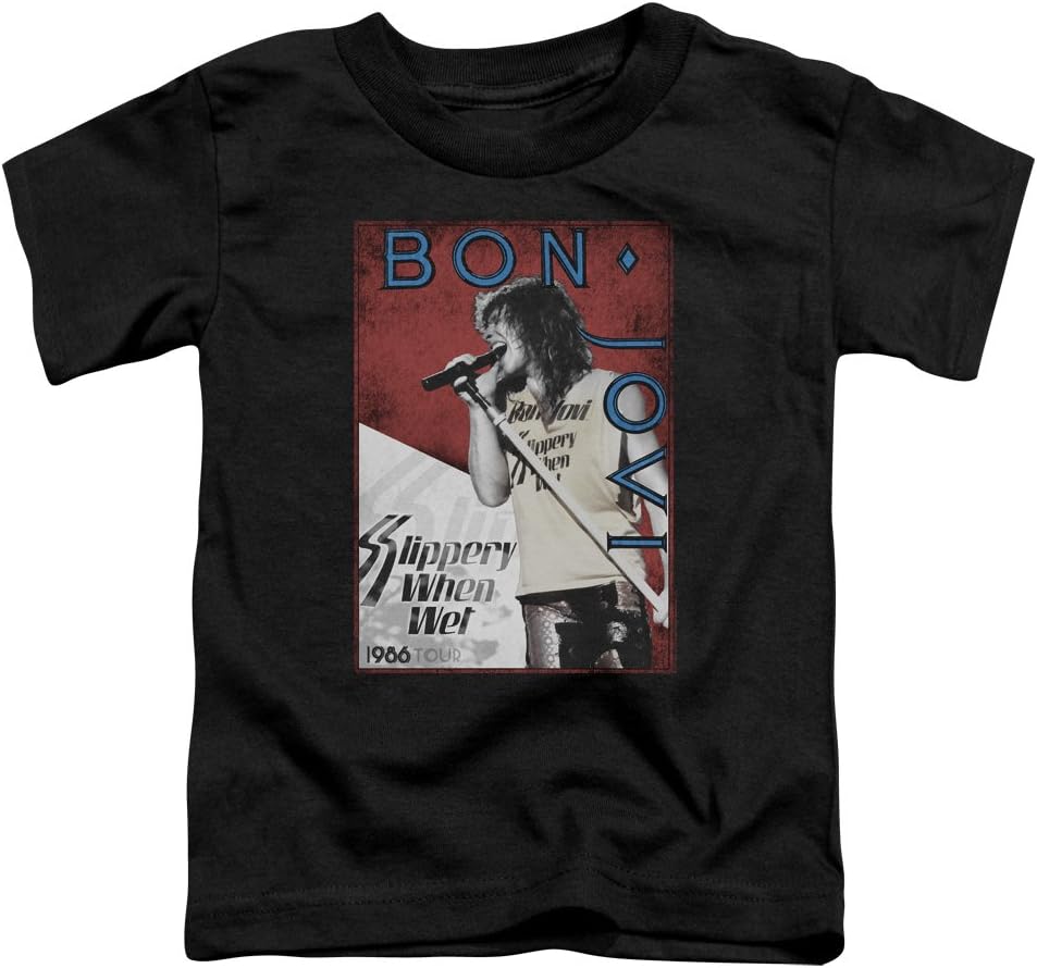 Bon Jovi Slippery When Wet 1986 Tour T-shirt S