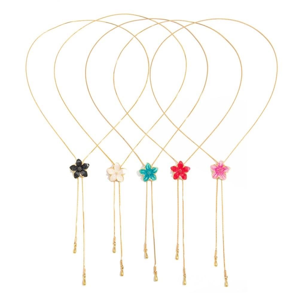 Long Pulling Necklace Choker Sweater Chain Fashion Clavicle Chain  Charm