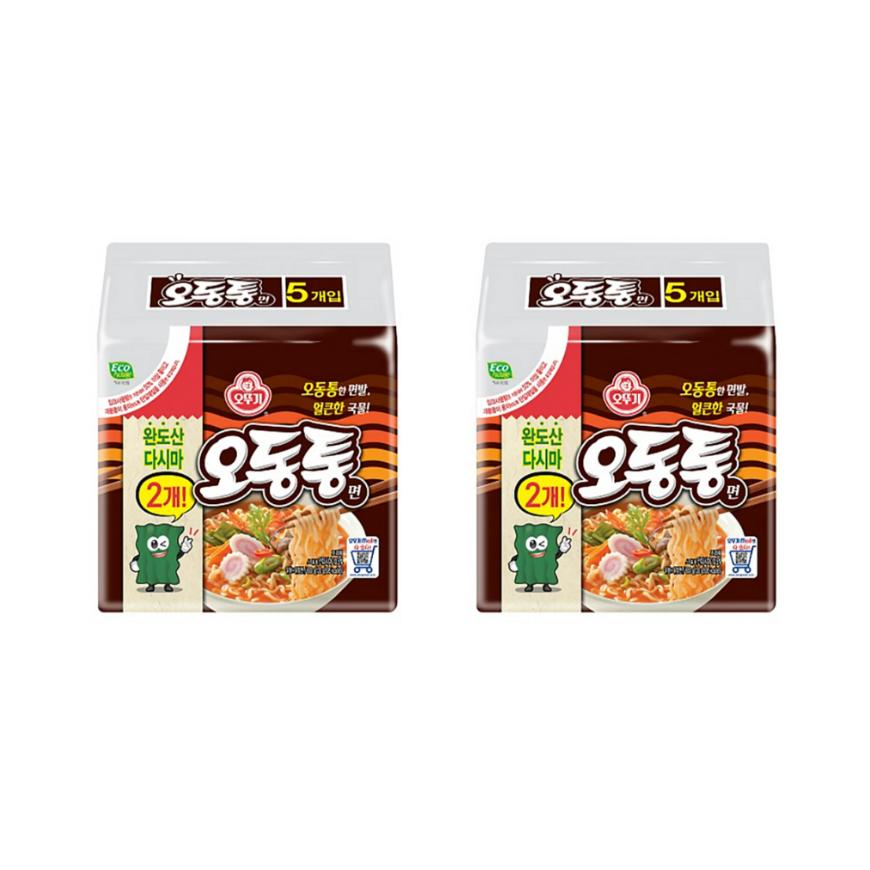 Ottogi Odongtong Ramyun (120G*5) (3 Options)