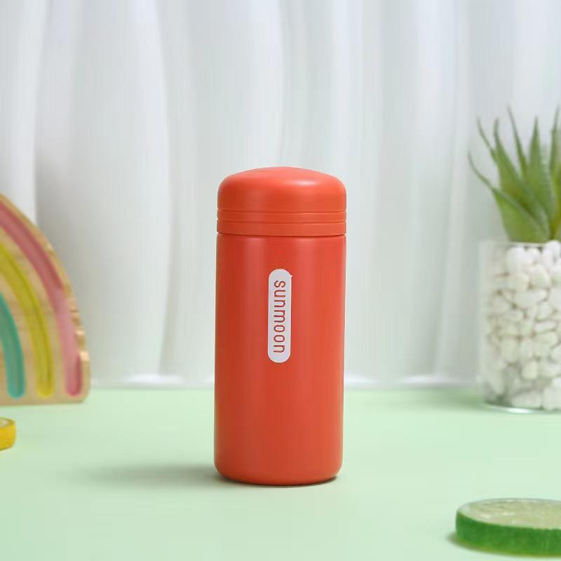Portable Mini Stainless Steel Pocket Thermos - Sleek Design, High Quality, Small Capacity Water Cup 160ml красный
