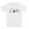 Grappige Snoopy Slaap Peanuts T-shirts Heren Dames 100% Katoen T-shirts Shirt Grote Maten Tops
