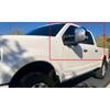 Chrome Side Door Half Top Mirror Cover Trims Fit for 2017-2019 Ford F-250 F-350 Super Duty