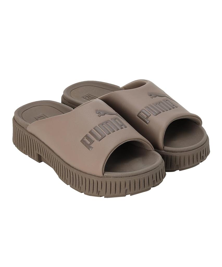 Puma Dinara Slide Platform 2024 Totally Taupe Size cm Women's Sneakers, Spring/Summer Colorway, (02), 23.0