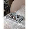 Cosmetic Storage Box Desktop Skin Care Product Dressing Table Perfume Tray Entrance Key Storage Rack Diamond-encrusted