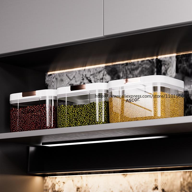 Food-Grade Sealed Rice Bucket Home Use Grain Storage Container Rice Flour Moisture-Proof Insect-Proof Kitchen Organizer