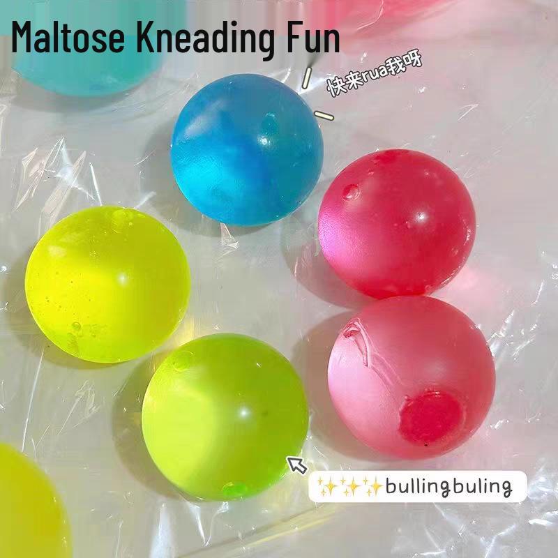 Aurora Pearlescent Slow-Rebound Stress Relief Squeeze Ball