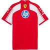 Puma Polo Scuderia Ferrari Hp Replica Color Block Unisex Polo Shirts 713829-01