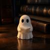 Desktop Ornaments for Halloween Mini Ghost Reading Book Ornament, 3D Printed Cute Little Figurines Home Decor Figurine, Durable PLA Creative