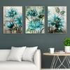 Scandinavian Abstract Wall Art Flower Poetry Stereoscopic HD Canvas Poster Prints Home Bedroom Living Room Decoration