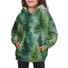 Girls' Hooded Tie-Dye Sweatshirt - Pullover Print Top