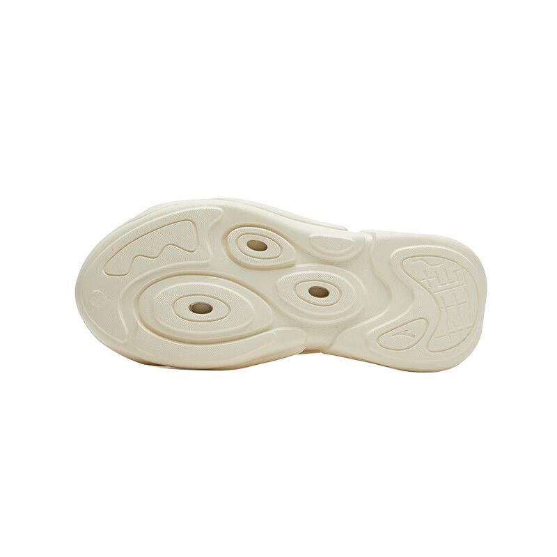Anta Comfortable Versatile EVA Wear-Resistant Breathable Clogs Kids Footwear Off-White 322536928U-1