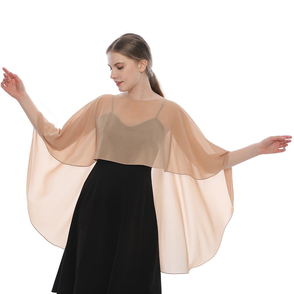 New Woman Chiffon Blouse Fashion Women Scarf Shawl Solid Sunscreen Sun Protection Shawl Beach Shawl Soft Loose Bikini Cover Tops