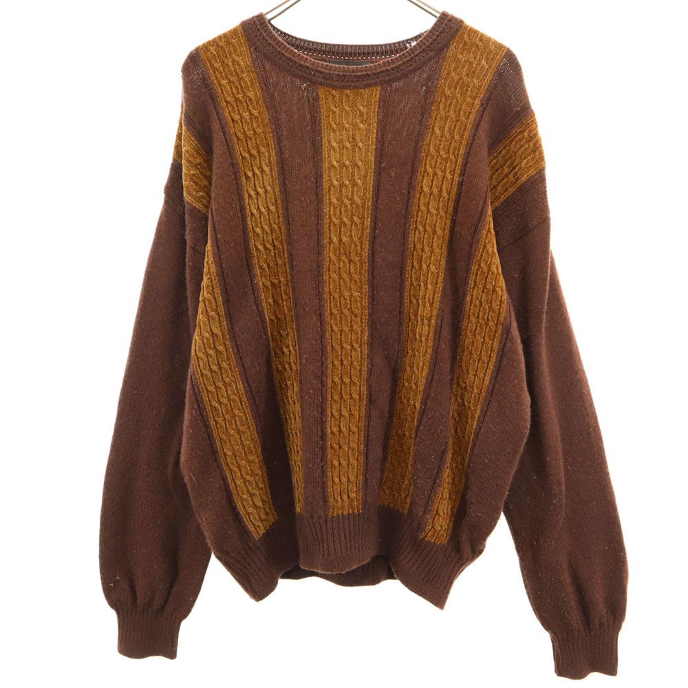 

YVES SAINT LAURENT 90-е Сделано в Японии Винтажный Пуловер с длинным рукавом Мужской Б/У