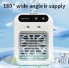 1pc Portable Humidifying and Cooling Fan, Dual Wind Speed and Spray Mode, USB Charging, Personal Desktop Humidifier Fan.