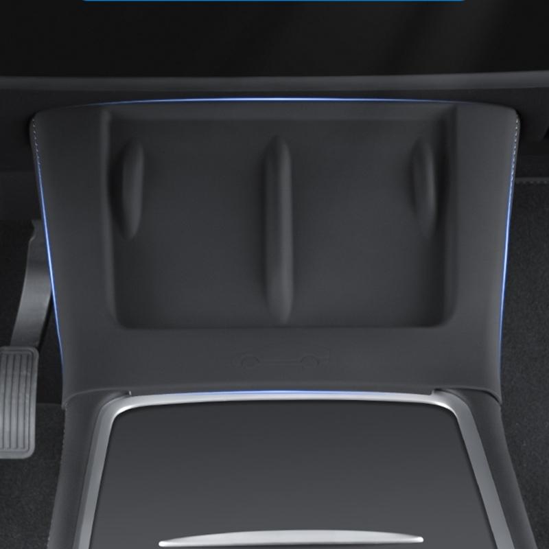 Flexible Pad Washable Silicone Pad Central Control Anti Slip Mat for 3 2021-2024 Easy Installation Auto Accessory