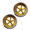 Balance Bike Replacement Wheels, ShockAbsorbing Training Airless Tires, PP PE Structure for