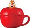 Disney Dale Soup Cup 230ml Red SAN2986 "Chip 'n' Dale" (Tomato) (with Lid)