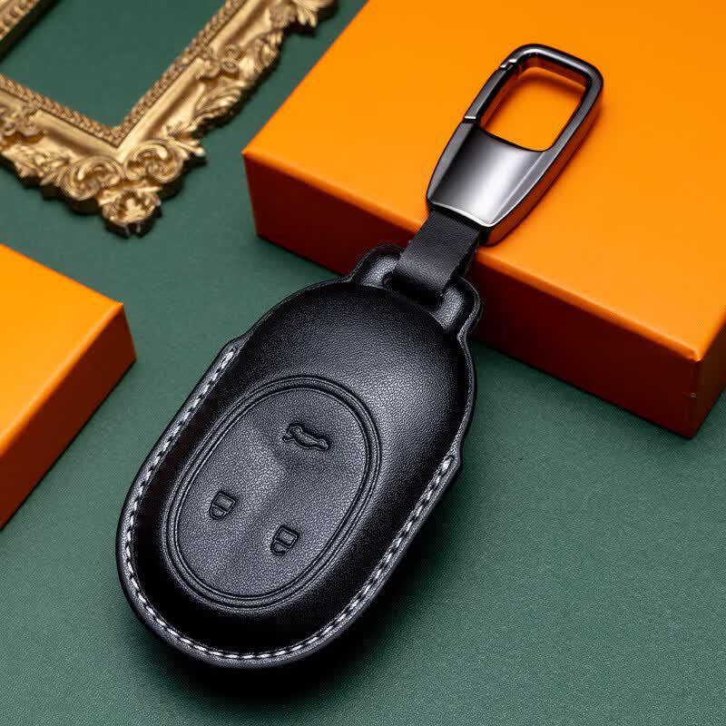 PCPC Carbon Fiber Style Car Key Cover for Nio ET5/ES6/ET7 1